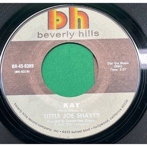 Little Joe Shaver Kay / I Ain't Gonna Drink No More 45 Country Beverly Hills